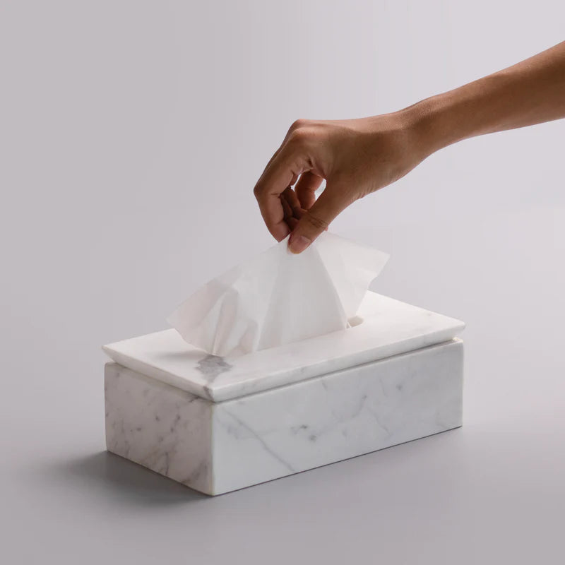 Marble Tissue Box